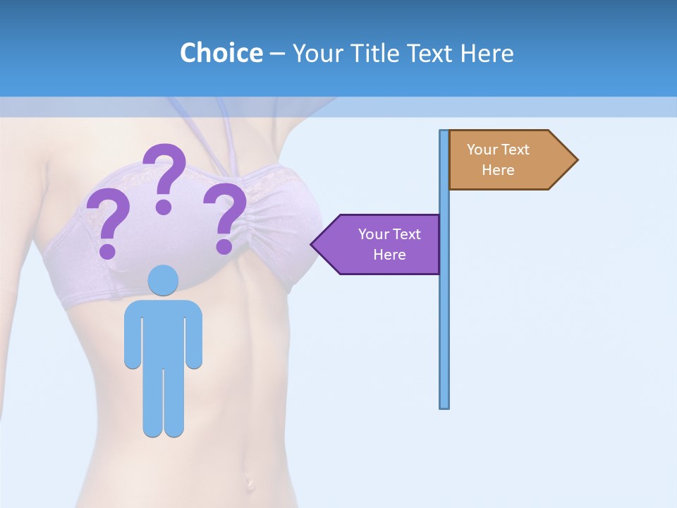 Hands Sexy Girl PowerPoint Template