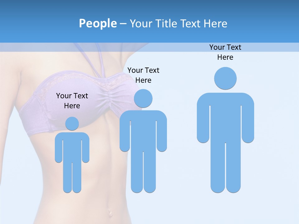 Hands Sexy Girl PowerPoint Template