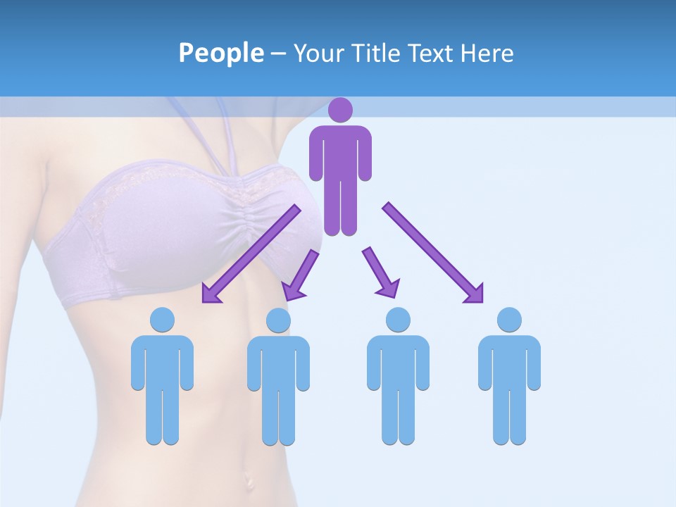 Hands Sexy Girl PowerPoint Template