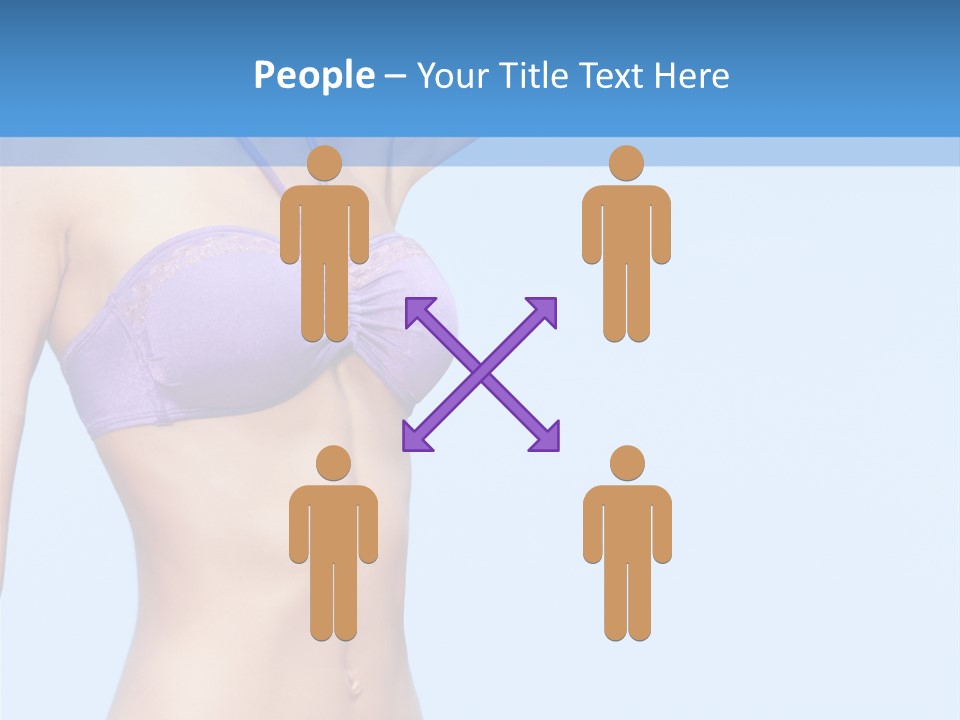 Hands Sexy Girl PowerPoint Template