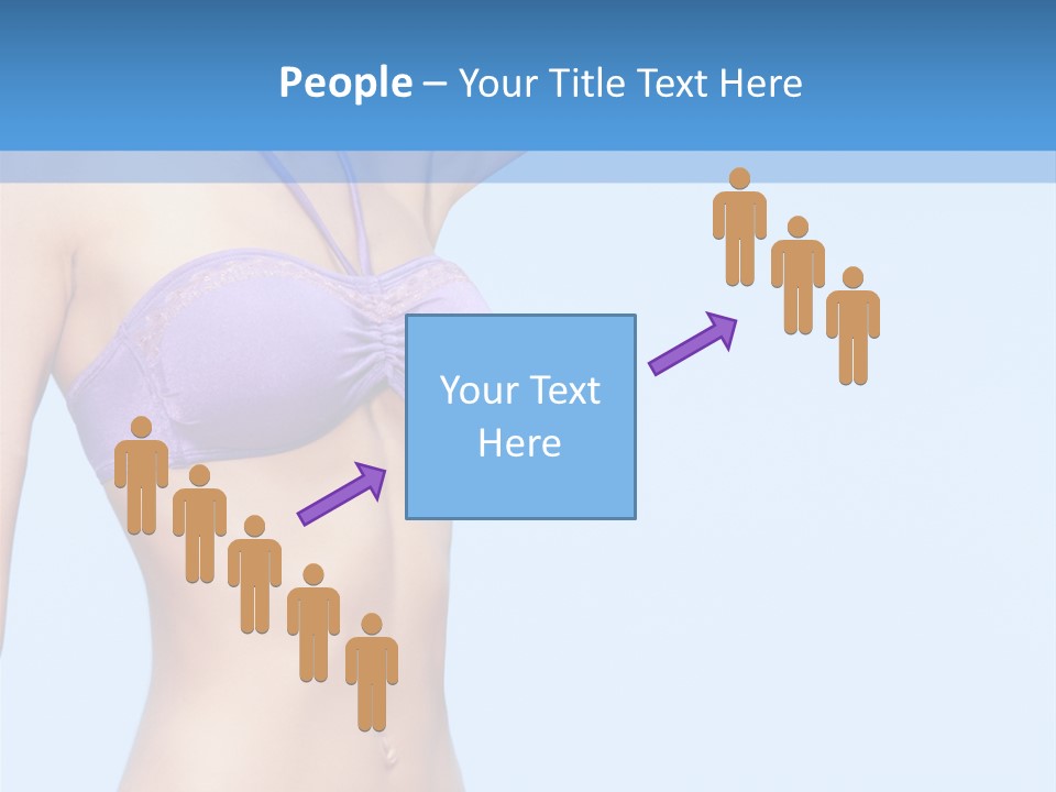 Hands Sexy Girl PowerPoint Template