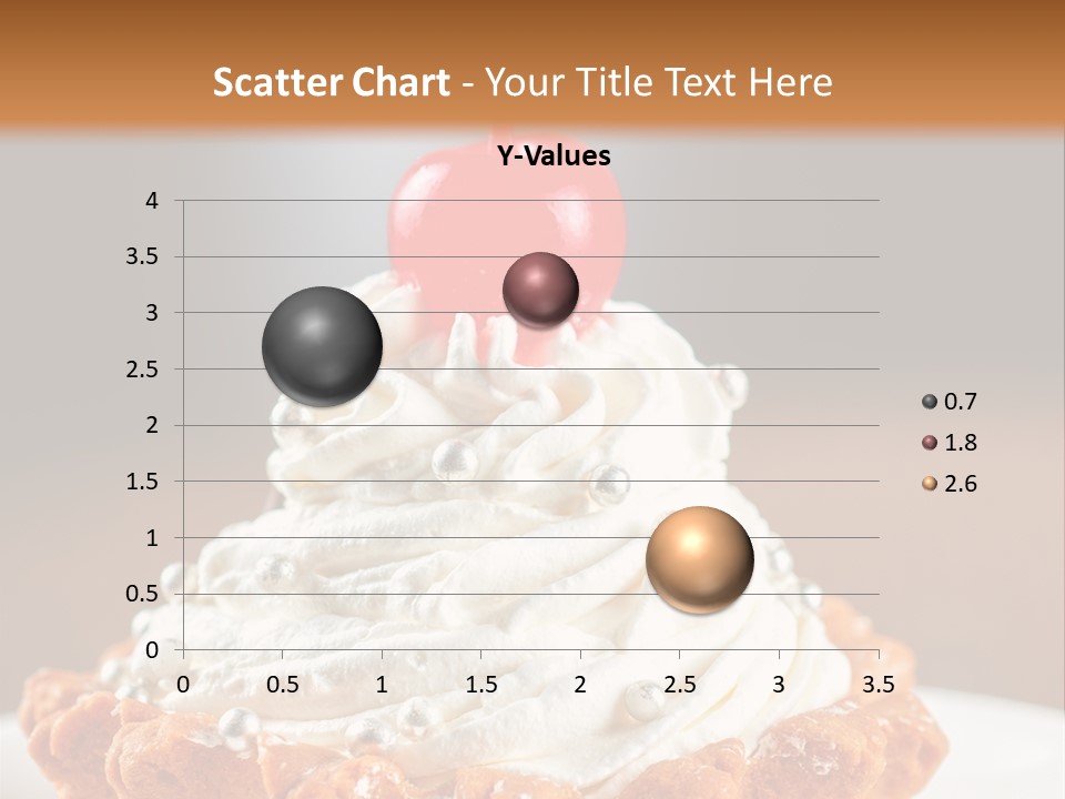 Fresh Slice Cheesecake PowerPoint Template