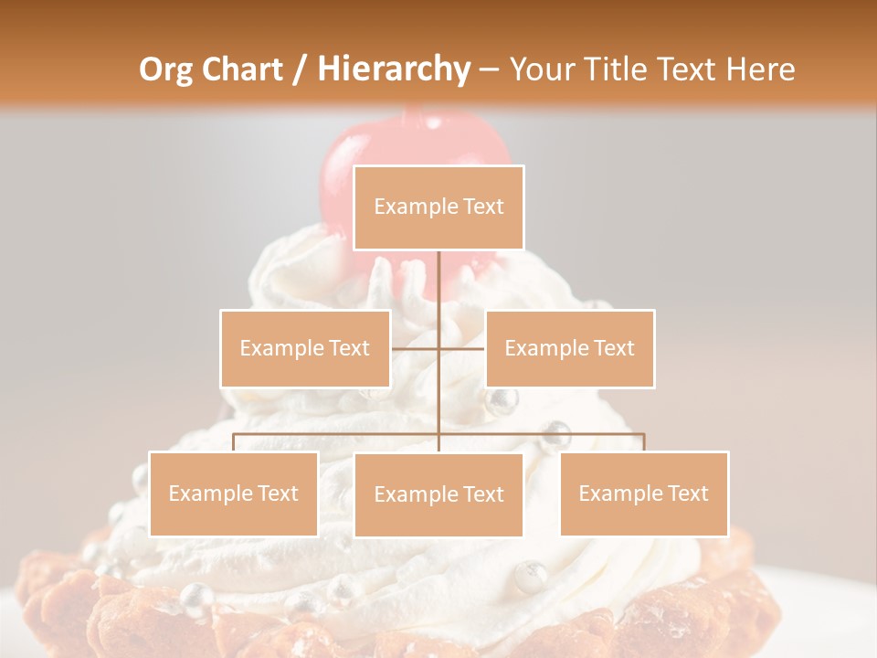 Fresh Slice Cheesecake PowerPoint Template