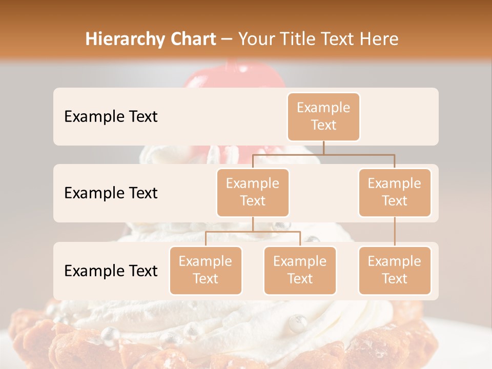 Fresh Slice Cheesecake PowerPoint Template