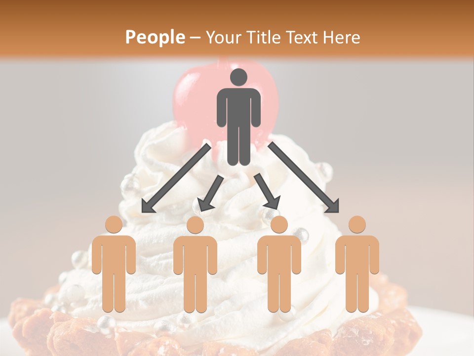 Fresh Slice Cheesecake PowerPoint Template