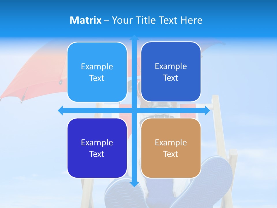 Lounger Travel Baby PowerPoint Template