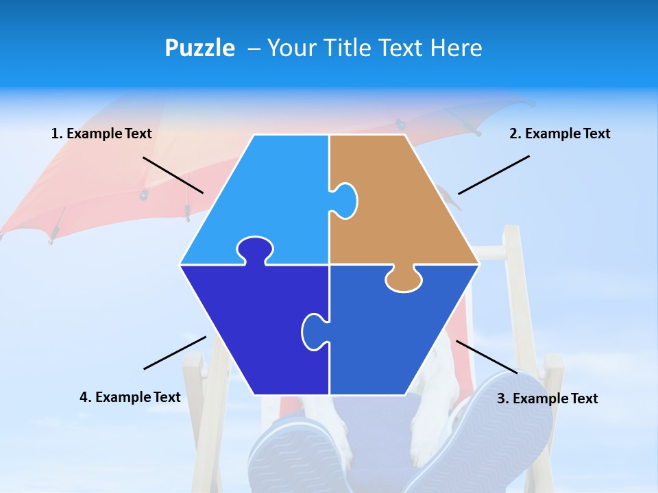 Lounger Travel Baby PowerPoint Template