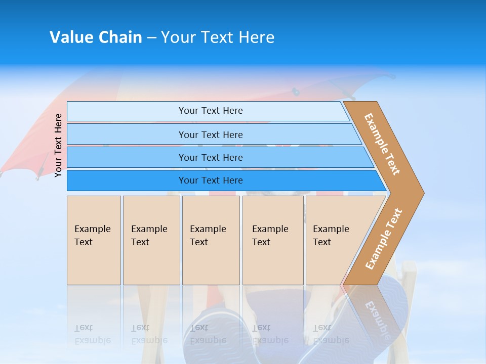 Lounger Travel Baby PowerPoint Template