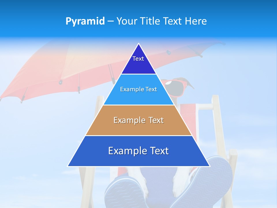 Lounger Travel Baby PowerPoint Template