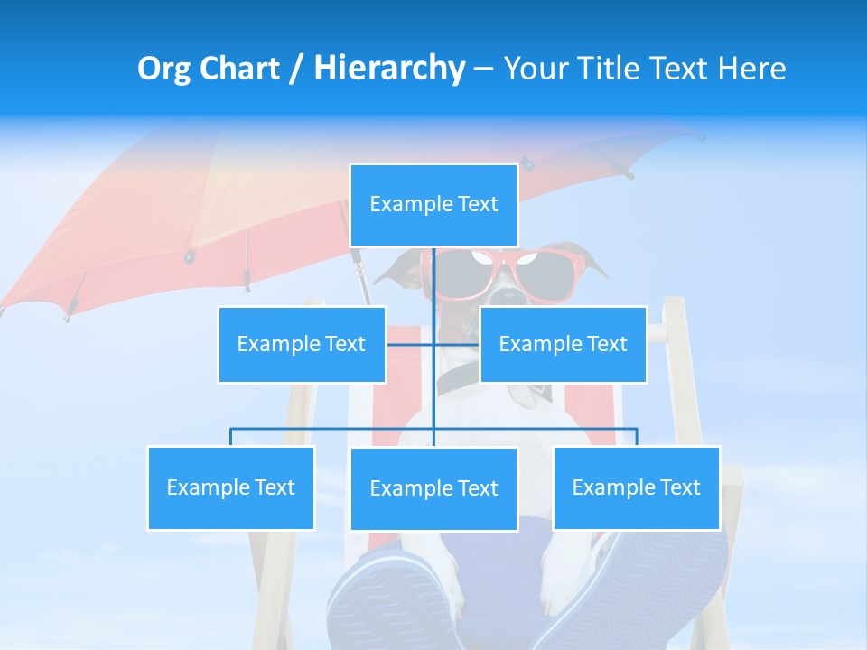 Lounger Travel Baby PowerPoint Template