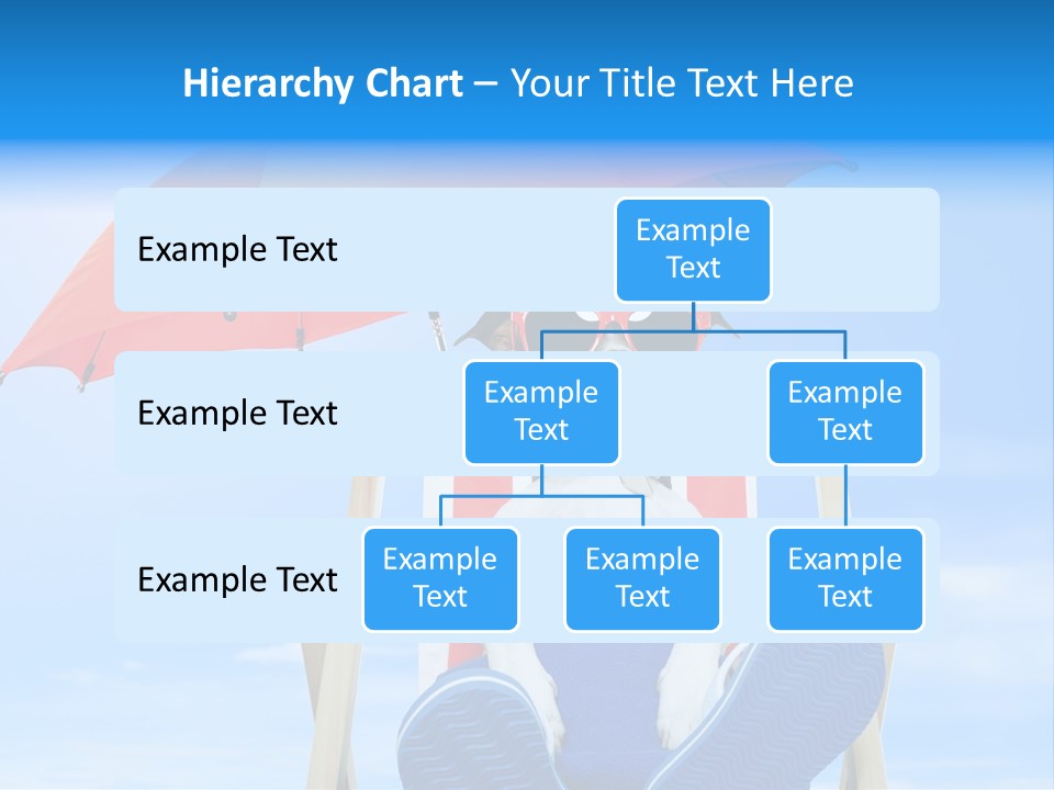 Lounger Travel Baby PowerPoint Template