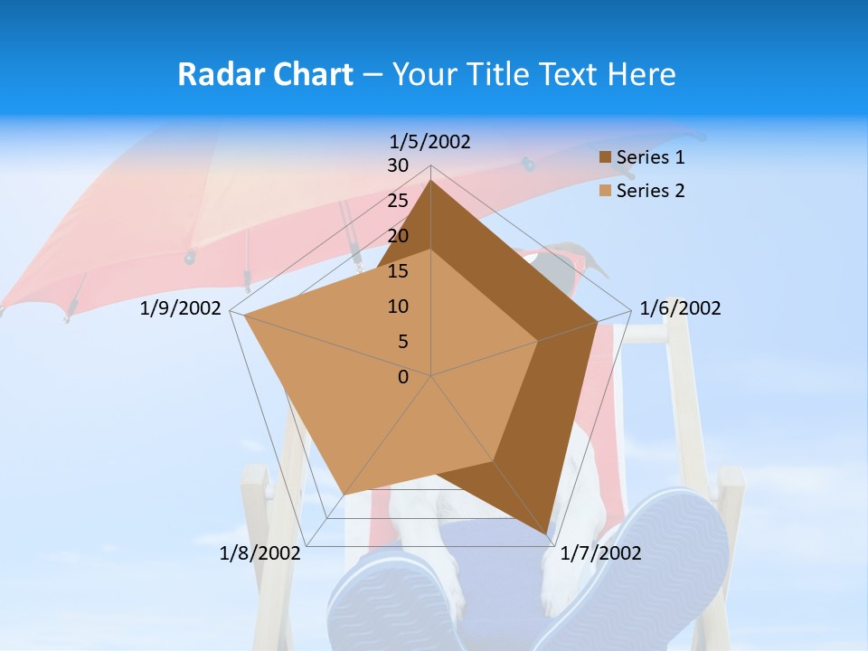 Lounger Travel Baby PowerPoint Template