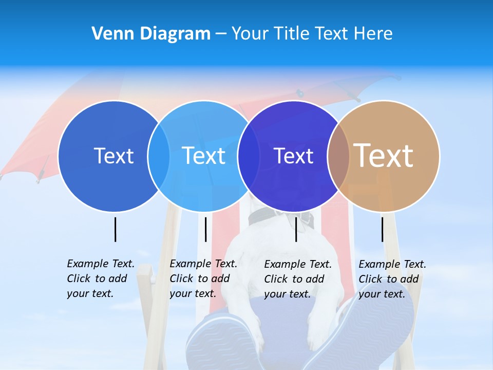 Lounger Travel Baby PowerPoint Template