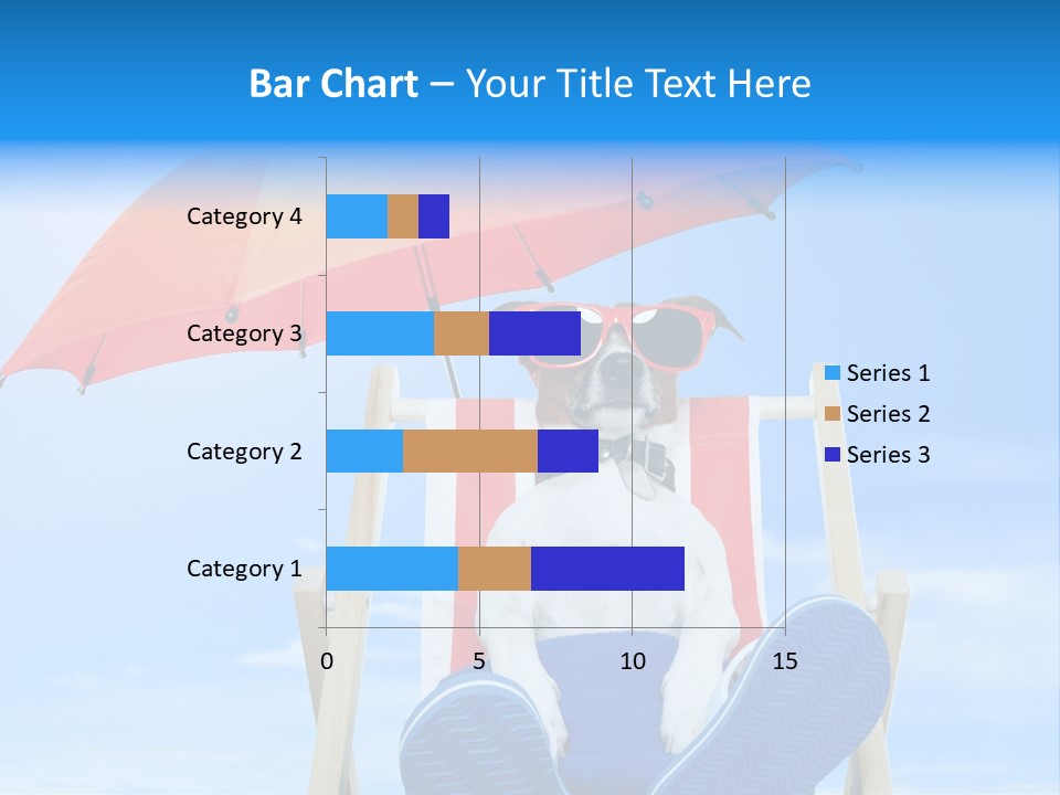 Lounger Travel Baby PowerPoint Template