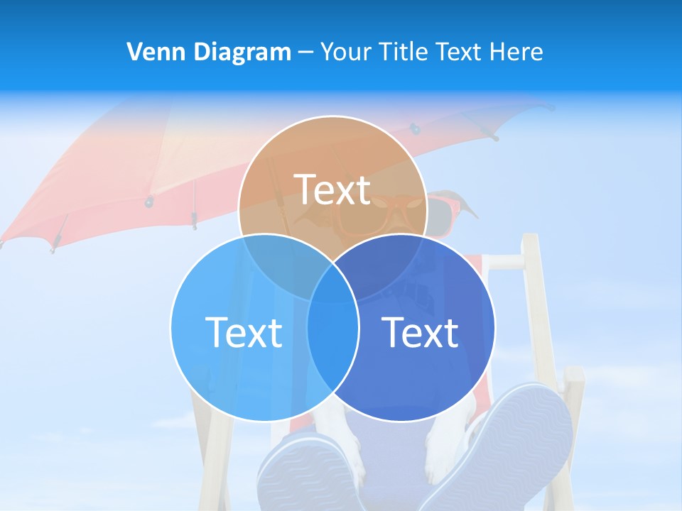 Lounger Travel Baby PowerPoint Template