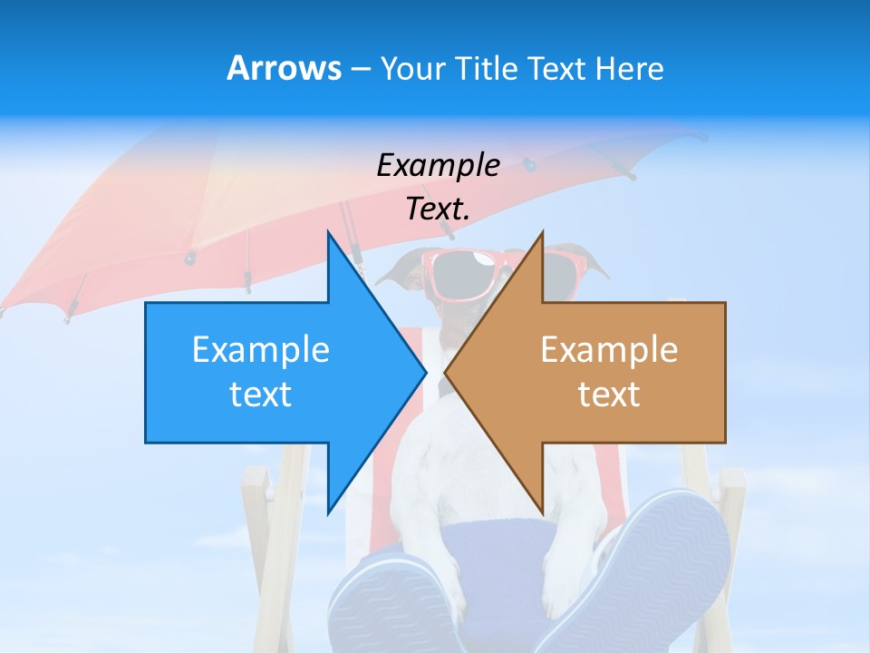 Lounger Travel Baby PowerPoint Template