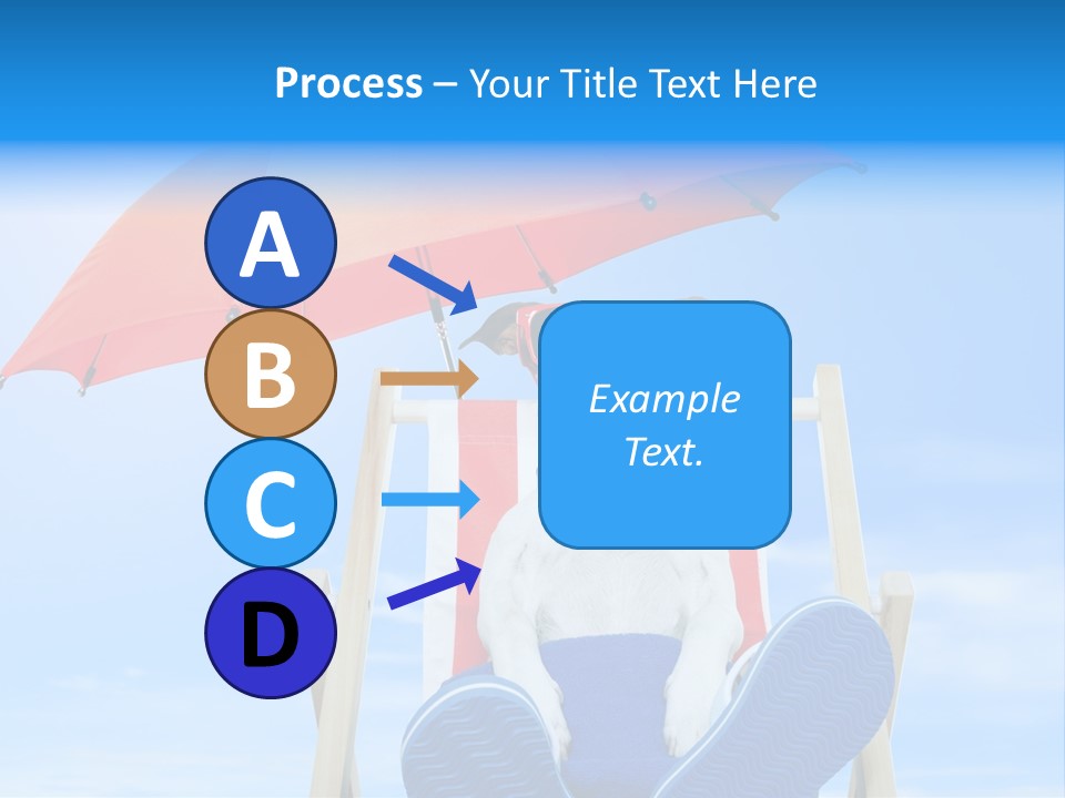 Lounger Travel Baby PowerPoint Template