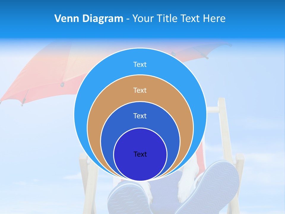 Lounger Travel Baby PowerPoint Template