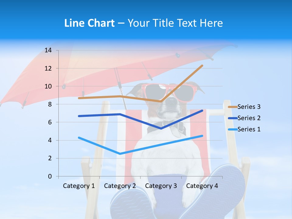 Lounger Travel Baby PowerPoint Template