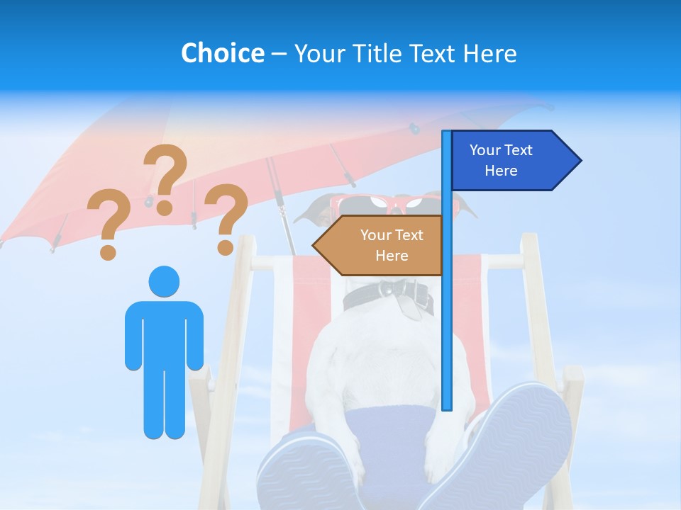 Lounger Travel Baby PowerPoint Template