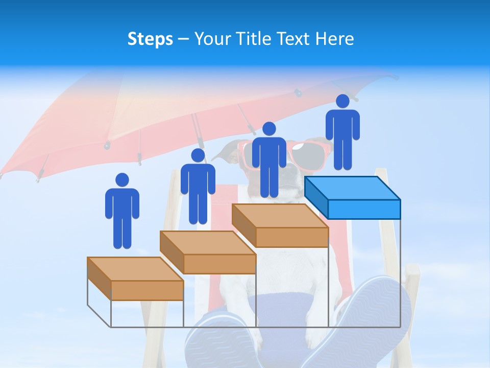 Lounger Travel Baby PowerPoint Template