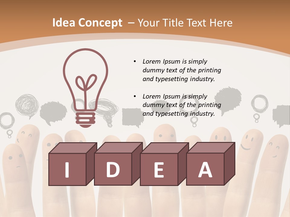 Concept Joy Corporation PowerPoint Template