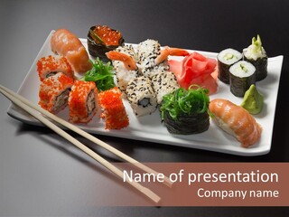 Kitchen Delicacy Eat PowerPoint Template