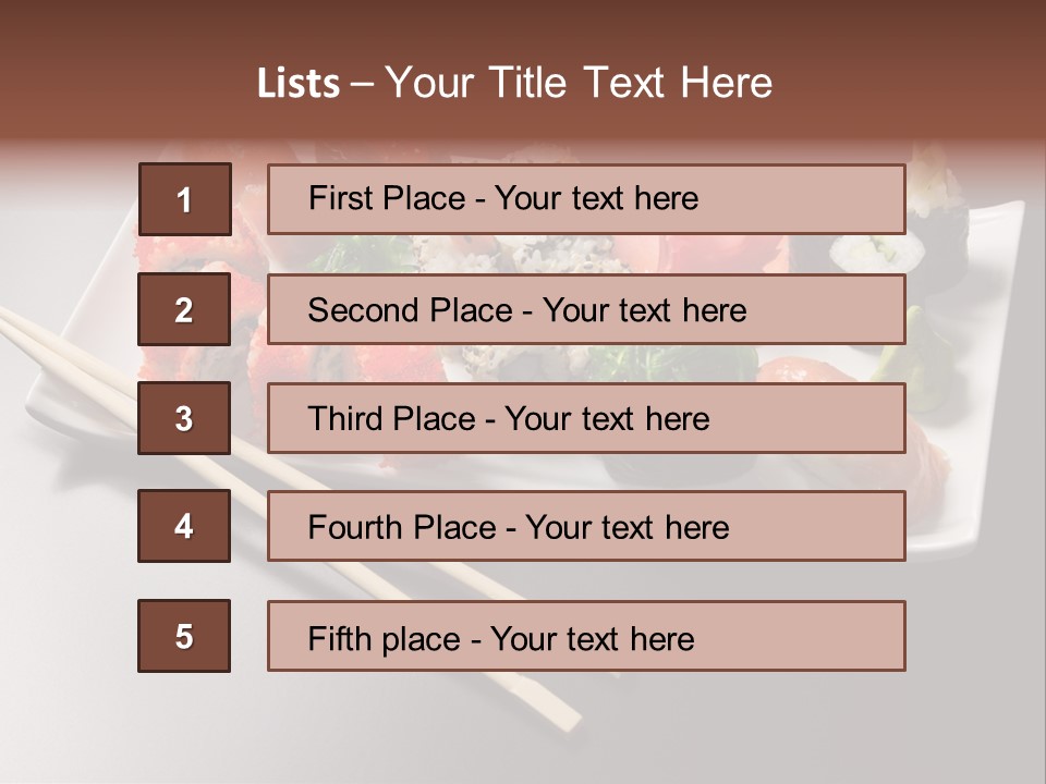 Kitchen Delicacy Eat PowerPoint Template