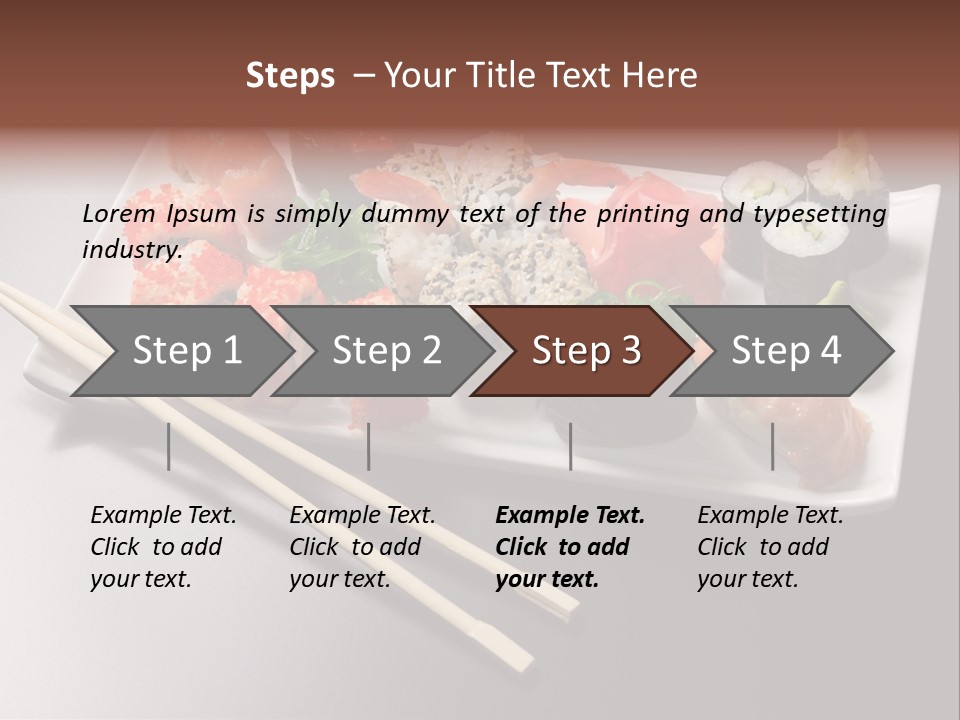 Kitchen Delicacy Eat PowerPoint Template