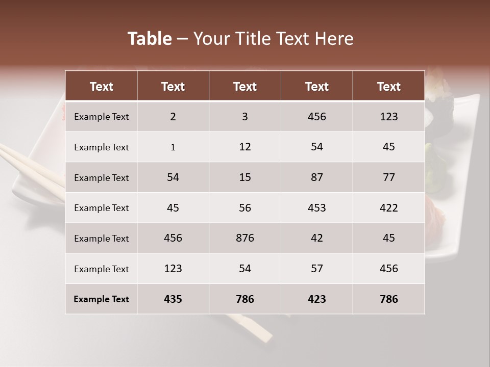 Kitchen Delicacy Eat PowerPoint Template