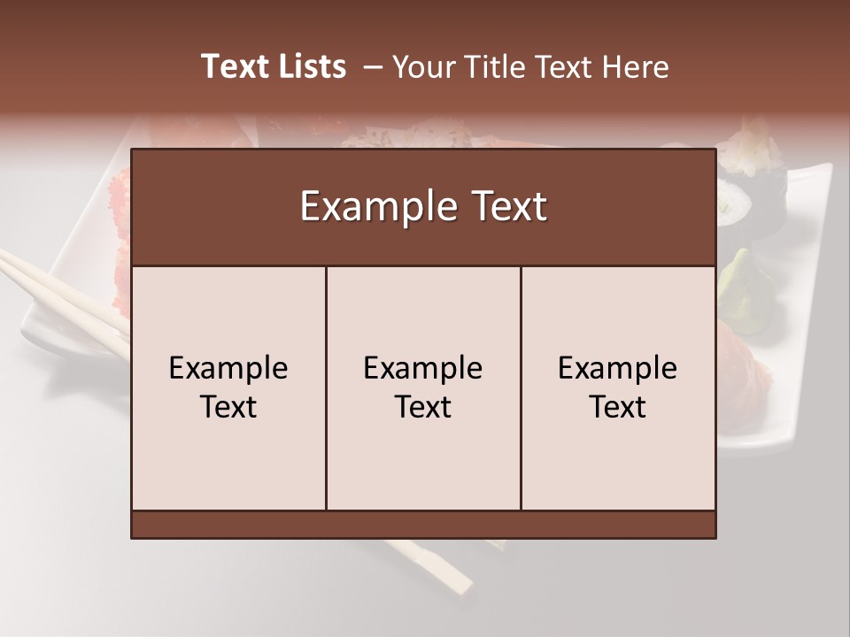 Kitchen Delicacy Eat PowerPoint Template