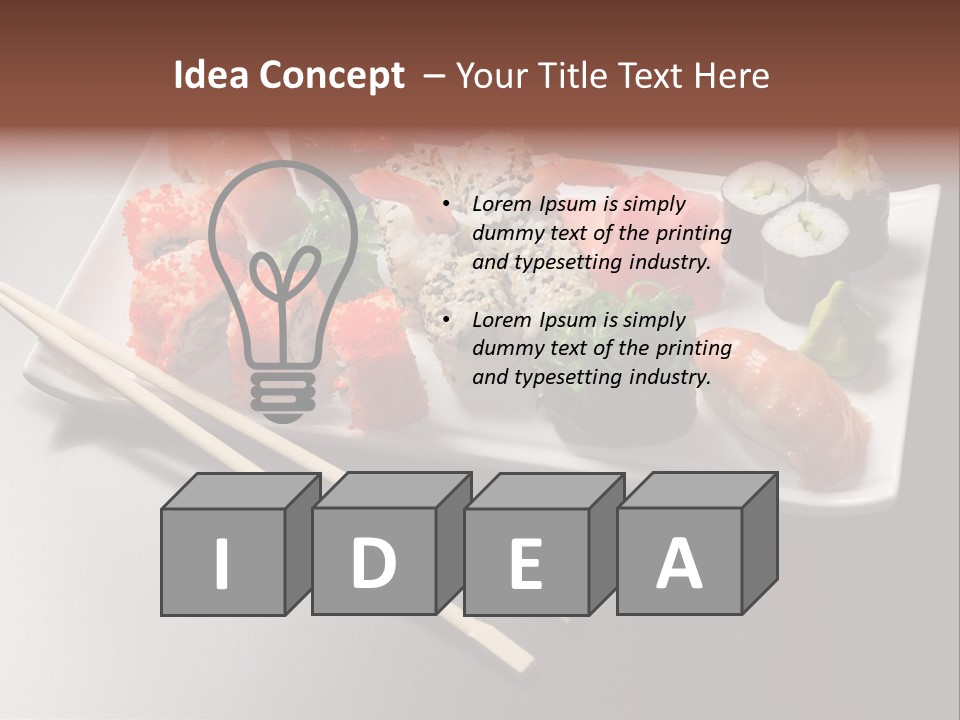 Kitchen Delicacy Eat PowerPoint Template