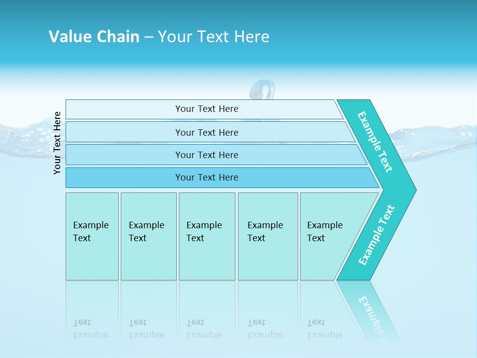 Wave Surface Wavy PowerPoint Template