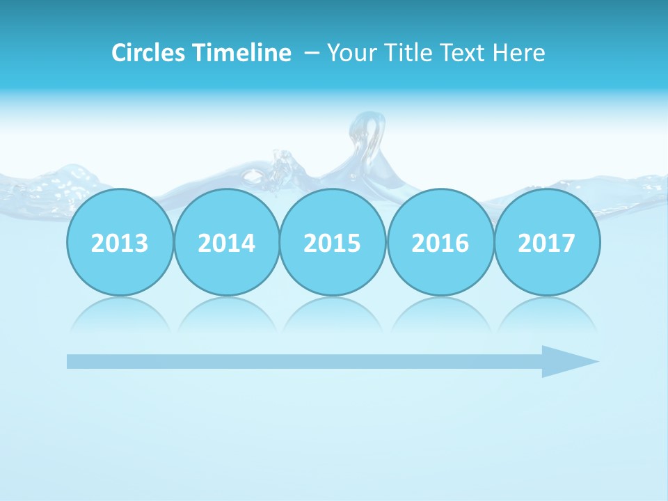 Wave Surface Wavy PowerPoint Template