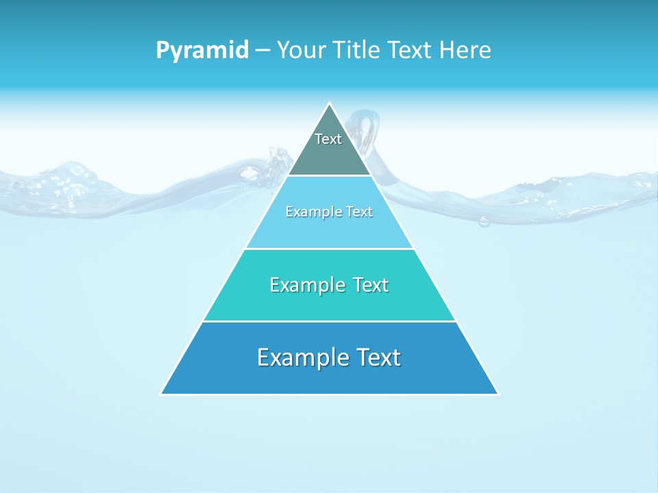 Wave Surface Wavy PowerPoint Template