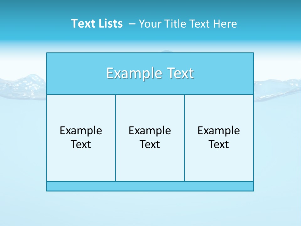 Wave Surface Wavy PowerPoint Template