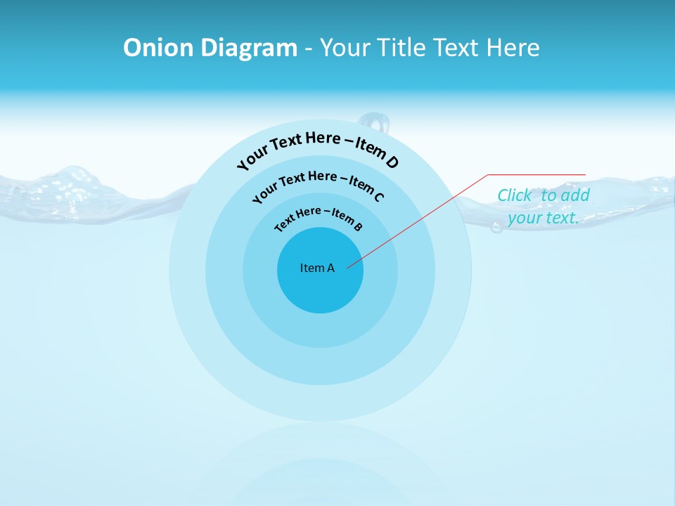 Wave Surface Wavy PowerPoint Template
