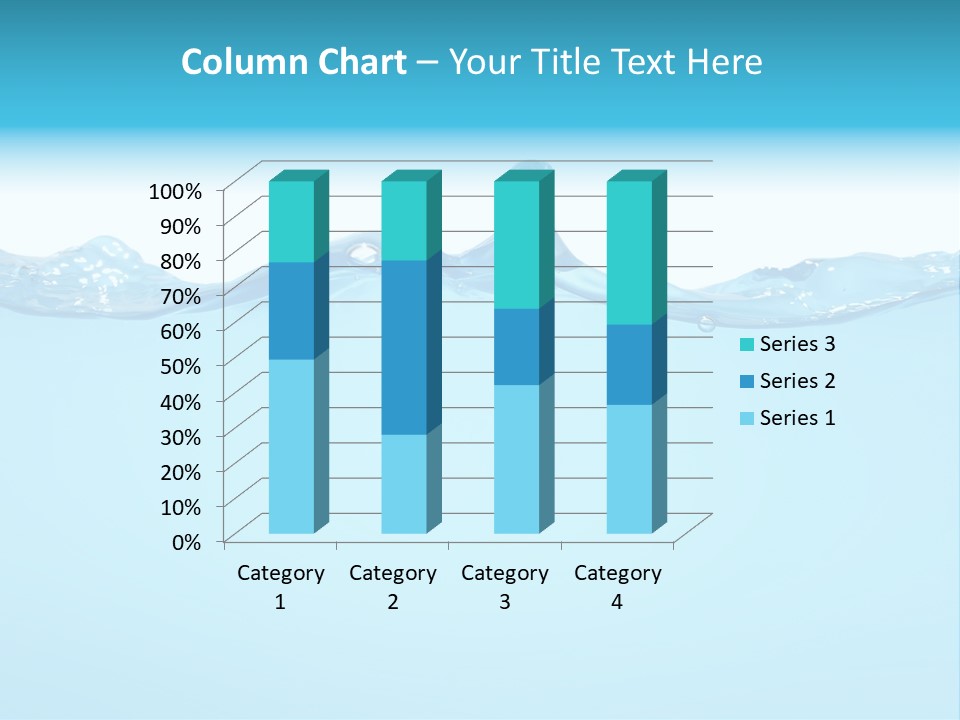 Wave Surface Wavy PowerPoint Template