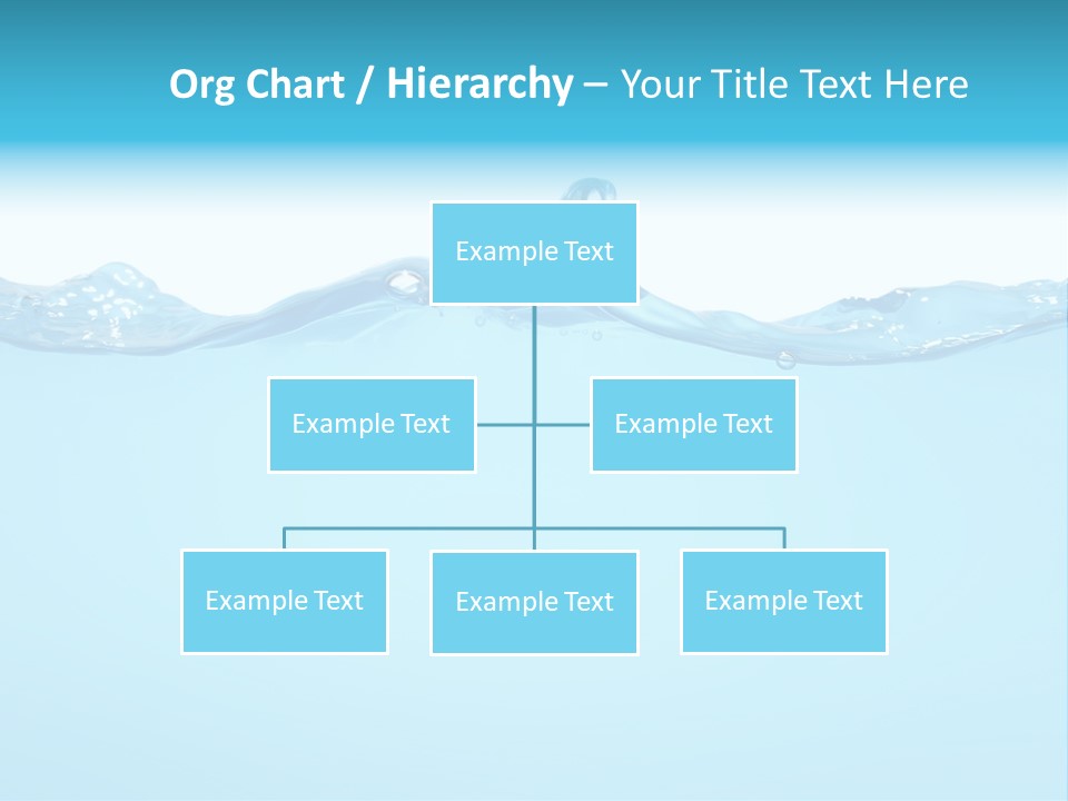 Wave Surface Wavy PowerPoint Template