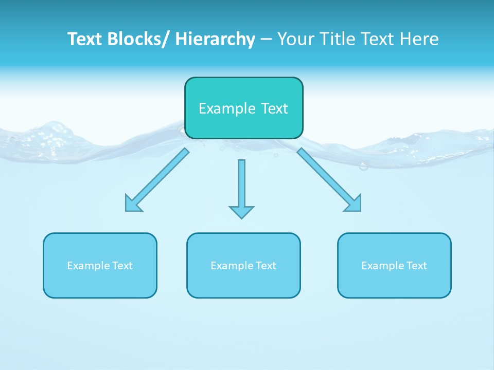 Wave Surface Wavy PowerPoint Template