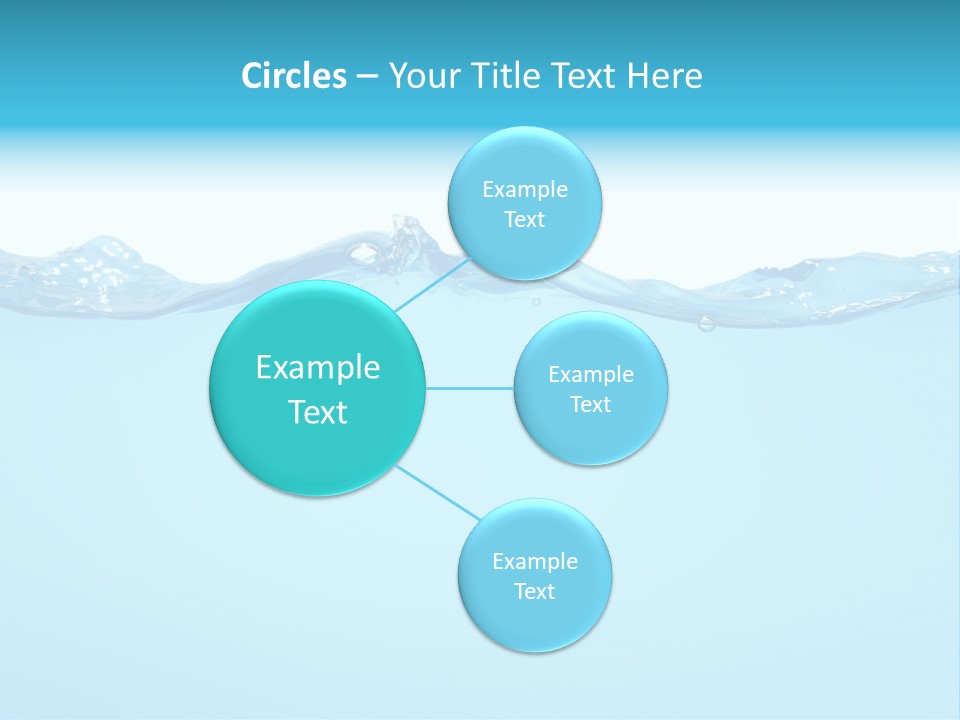 Wave Surface Wavy PowerPoint Template