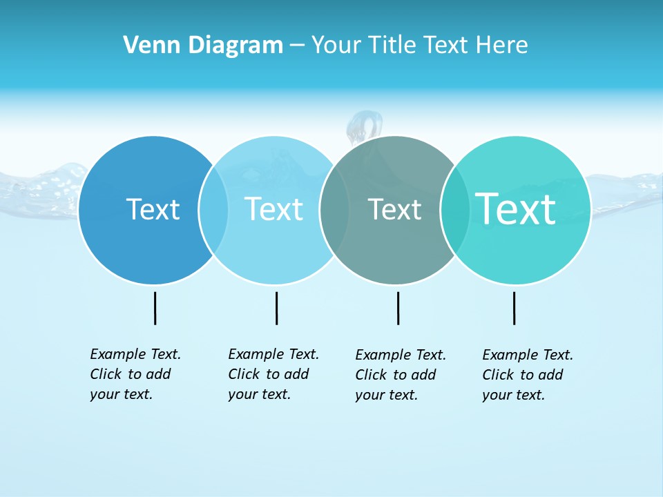 Wave Surface Wavy PowerPoint Template