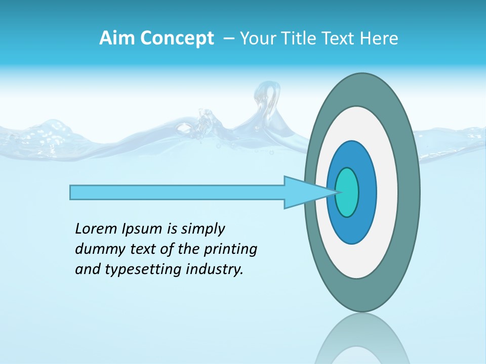 Wave Surface Wavy PowerPoint Template