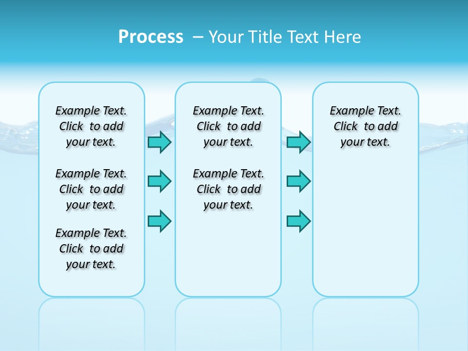 Wave Surface Wavy PowerPoint Template