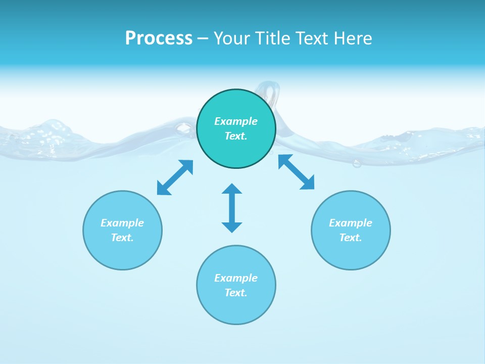 Wave Surface Wavy PowerPoint Template