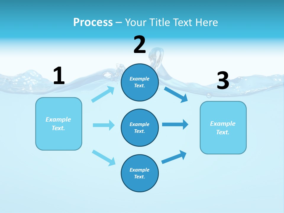 Wave Surface Wavy PowerPoint Template