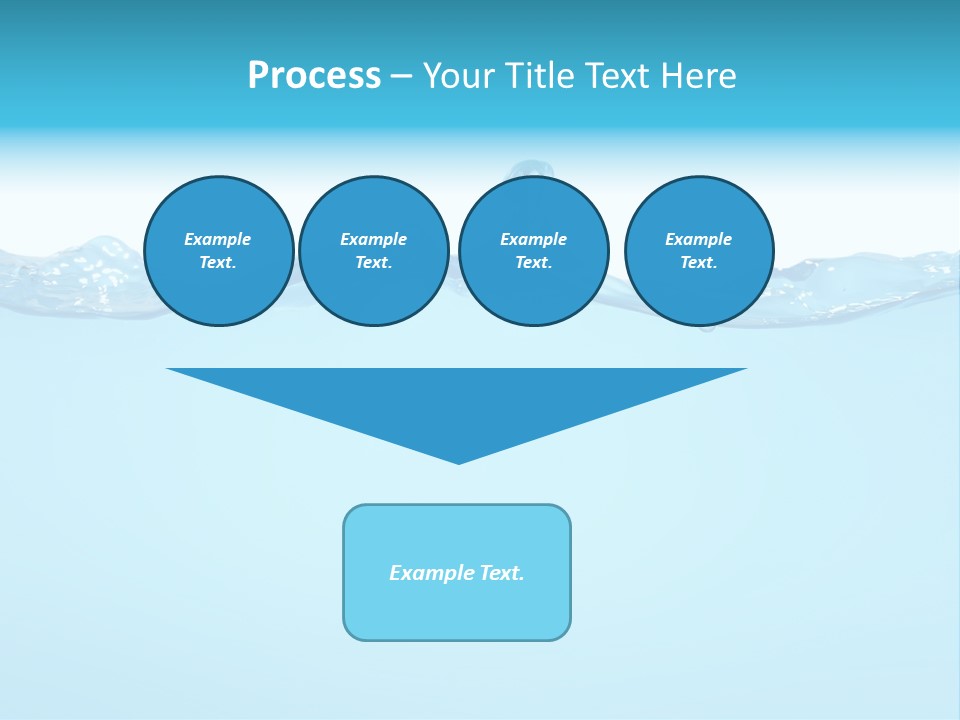 Wave Surface Wavy PowerPoint Template