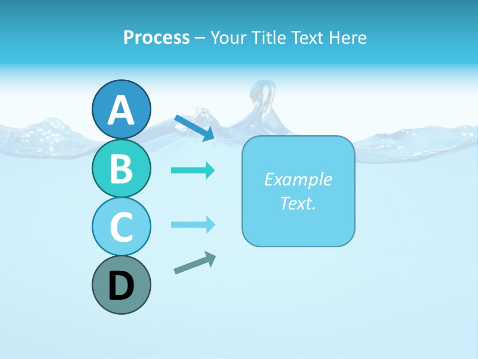Wave Surface Wavy PowerPoint Template