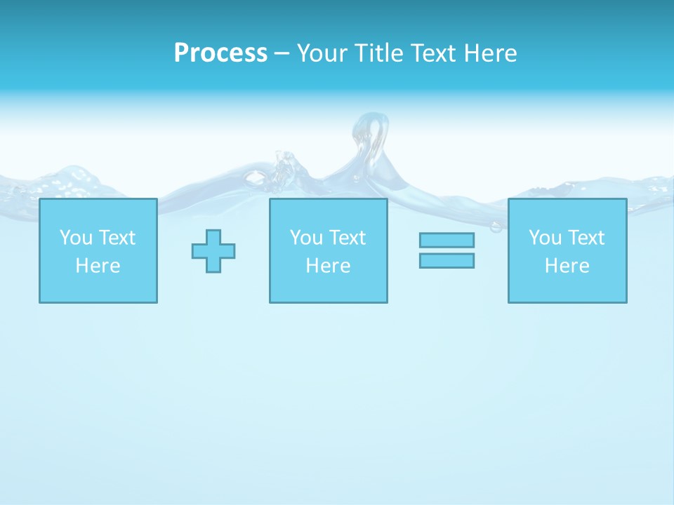 Wave Surface Wavy PowerPoint Template