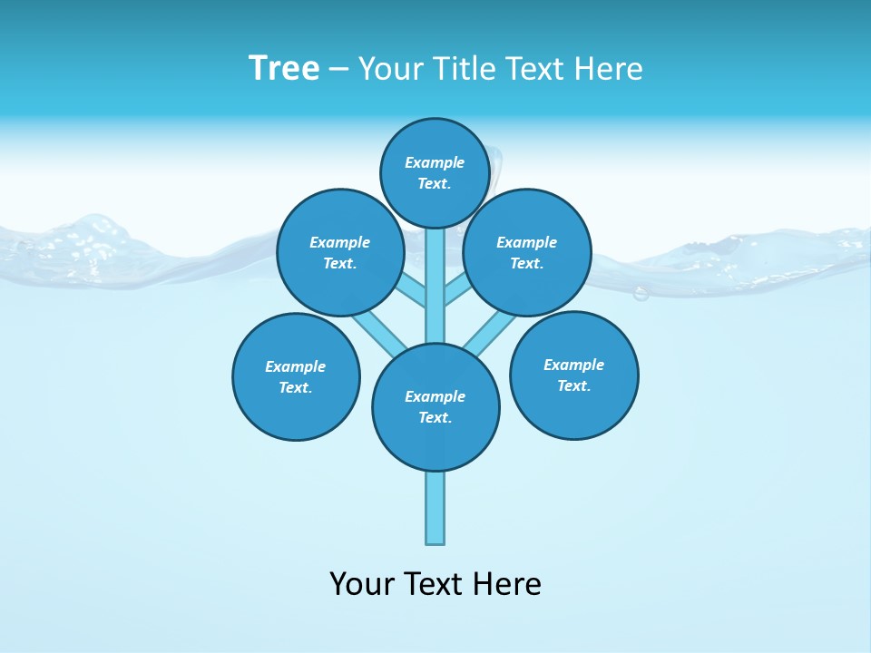 Wave Surface Wavy PowerPoint Template